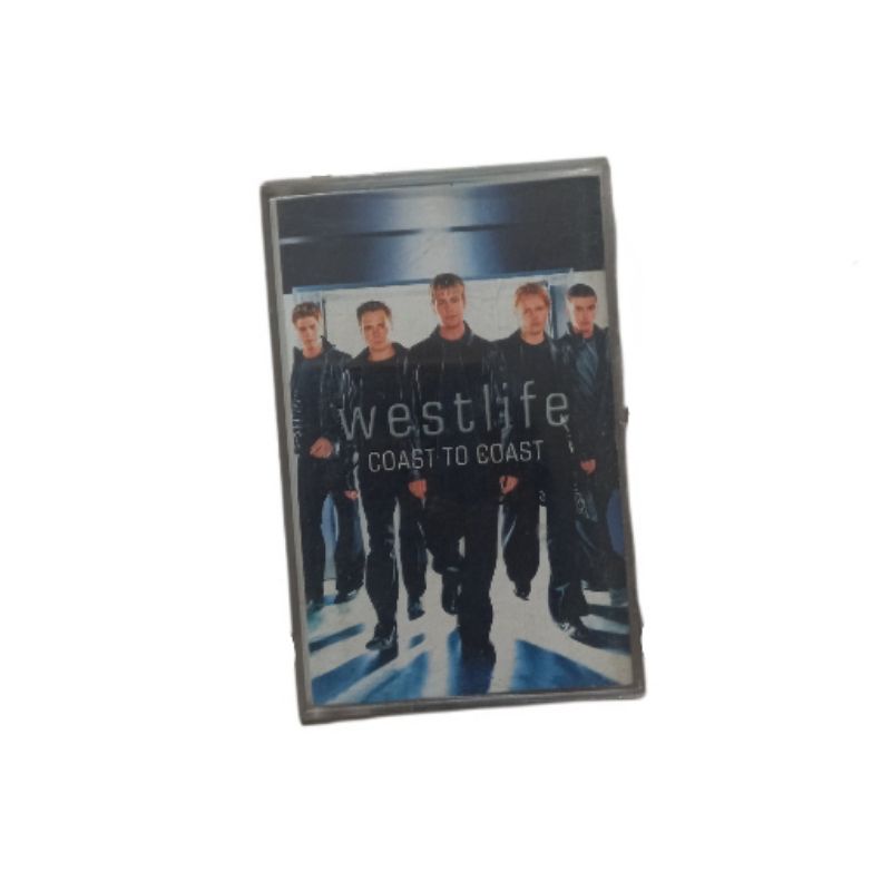 KASET PITA WESTLIFE ALBUM COAST TO COAST KASET TAPE PRELOVED
