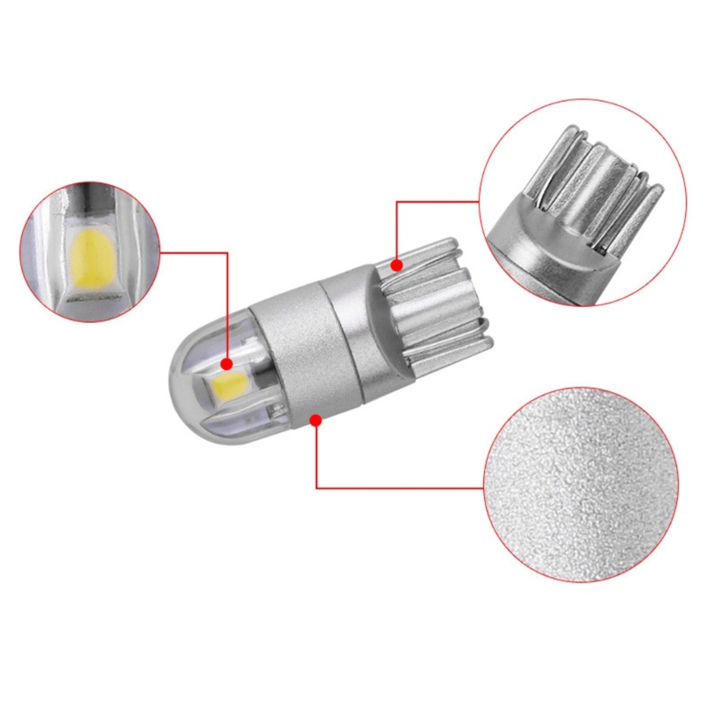 Cre 10 Pak Lampu Bohlam Led 120 Lumen 0.84w Anti Air Warna Putih