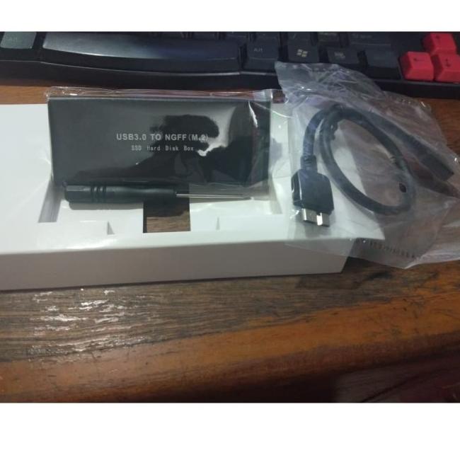 Casing Hardisk SSD Usb 3.0 SSD NGFF M2 Box SSD NGFF M2 Internal Case S