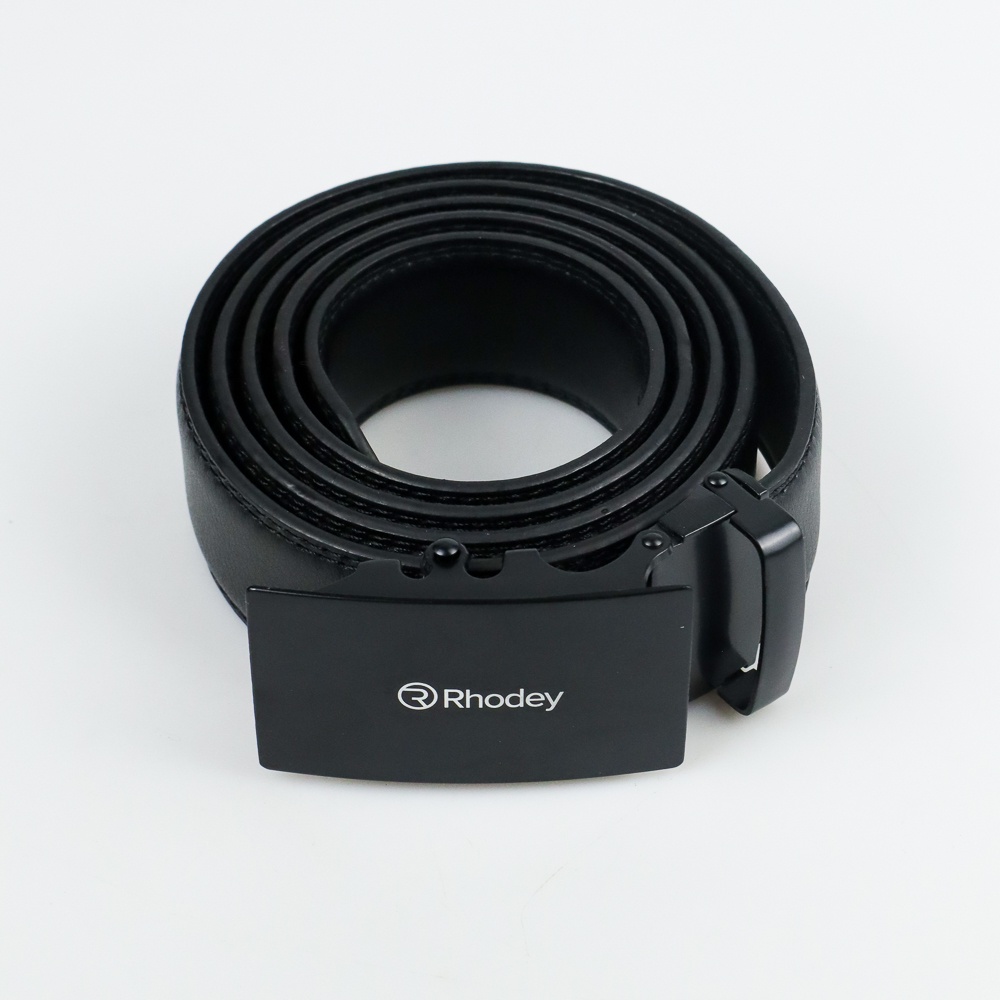 Ikat Pinggang Kulit Luxury OMFH9FBK dengan Automatic Buckle - Black
