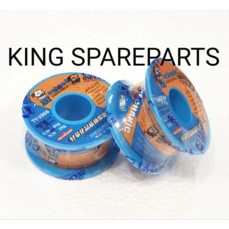 TOOLS TIMAH GULUNG MECHANIC SOLDER SOLDERING WIRE 0.2MM