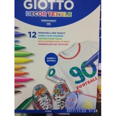 

Giotto Decor Textile Isi 12 pcs