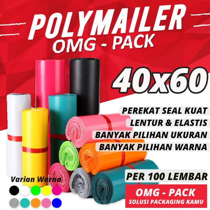 PLASTIK POLYMAILER BESAR 40x60 Kantong Packing Baju Tebal Premium