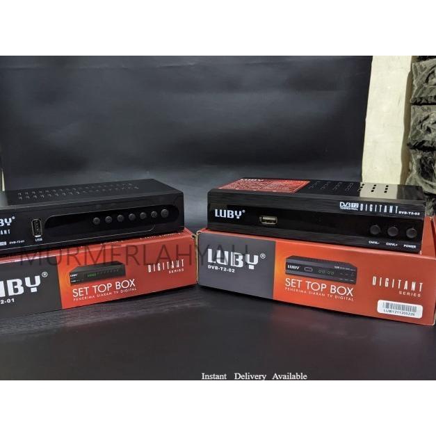 NEW STB Luby Receiver TV STB Digital DVB T2-02 Support WIFI Dongle
