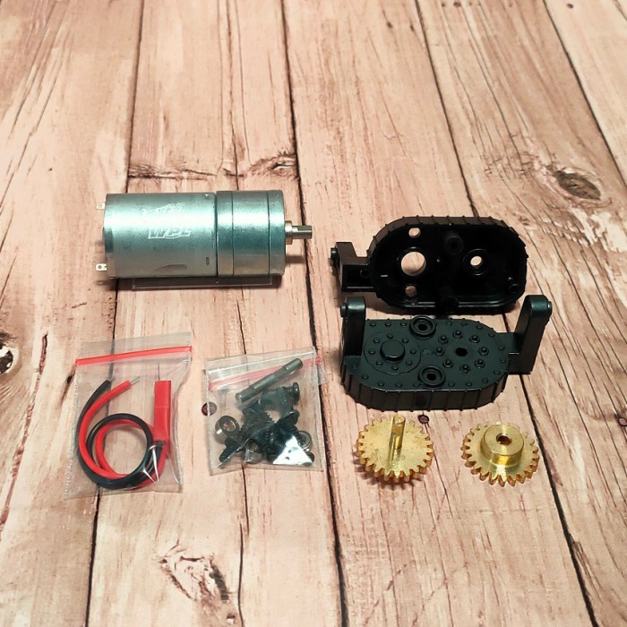 RC motor + gearbox wpl C34 (single speed)