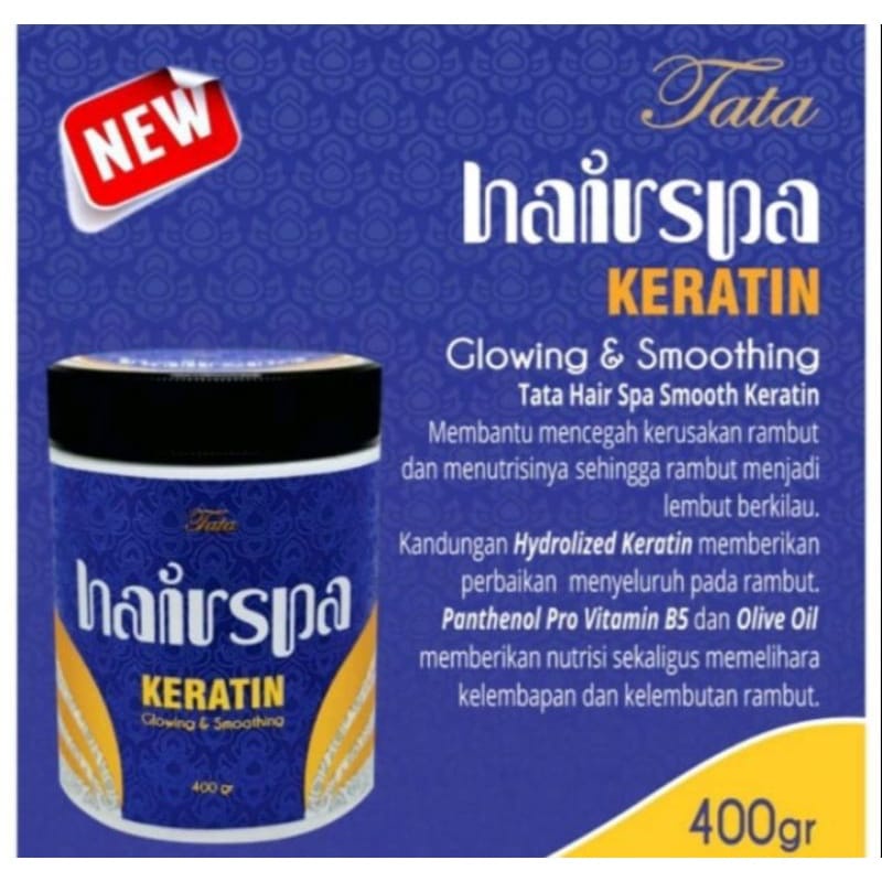 TATA HAIR SPA SMOOTH KERATIN 400GR