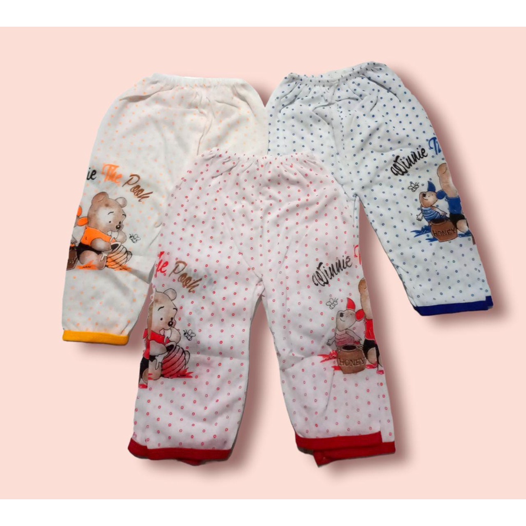 6 Pcs Setelan BayiI Lengan Panjang/Pendek Newborn Unisex