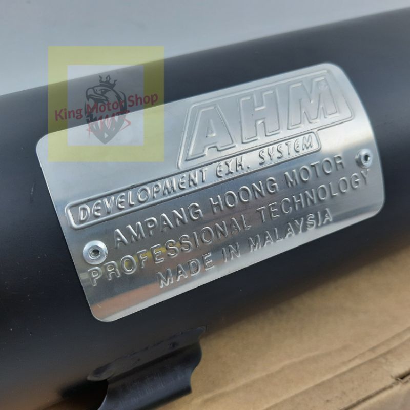 Knalpot AHM Original Standar Racing-Beat / Scoopy / Spacy (Karbu) / Vario 110Fi Knalpot ahm beat pop