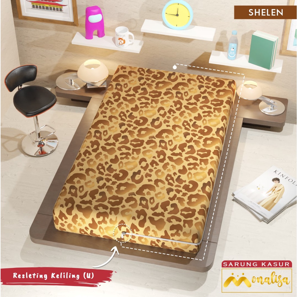 Monalisa Premium Sarung kasur Uk 90/100/120 T 15/20 - Shelen
