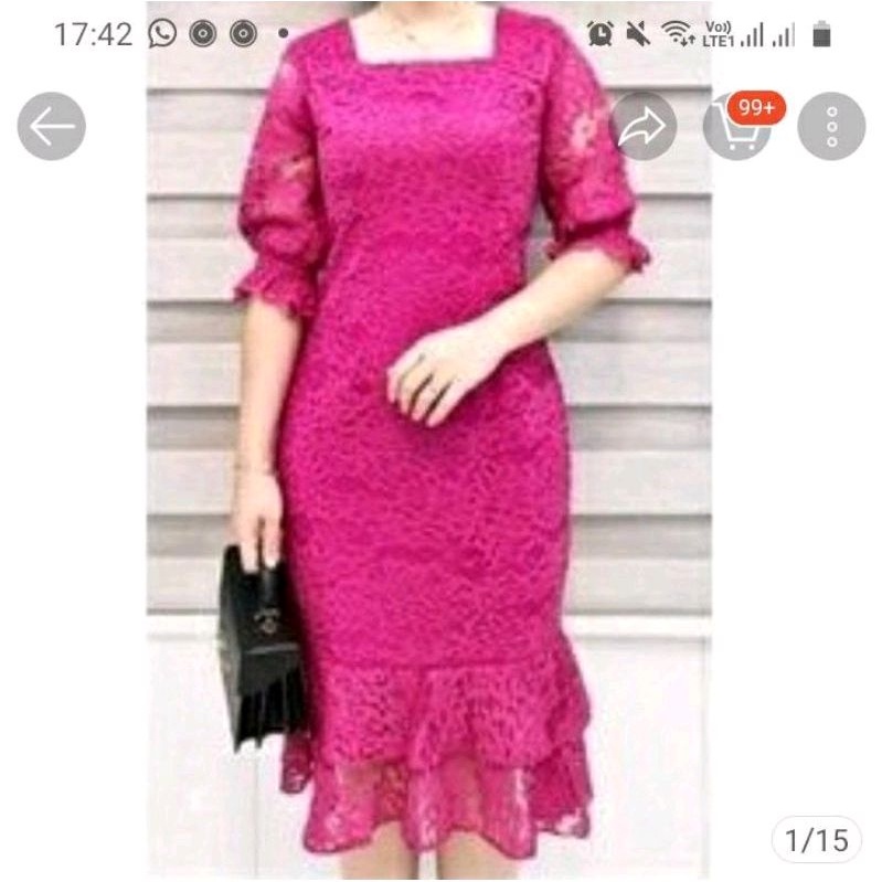 Dress duyung jumbo