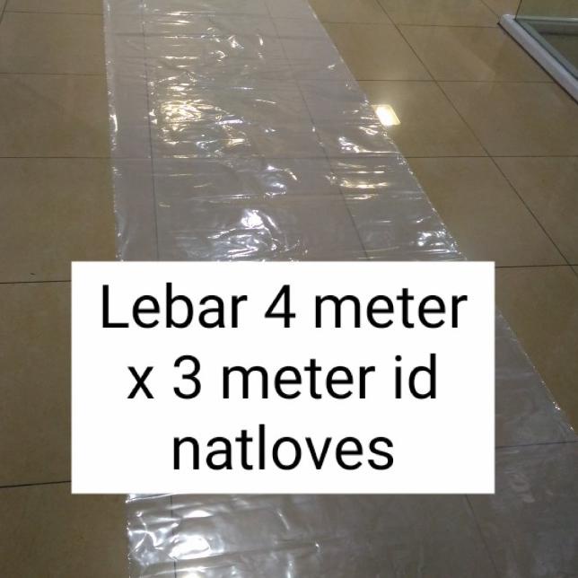 

plastik bening besar 4 meter x 3 meter - 4 m x 2 m