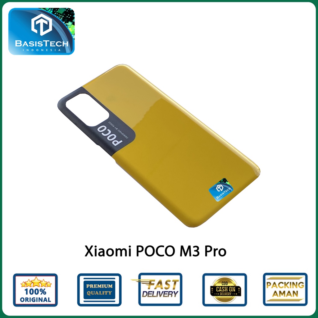 BACK COVER BACKDOOR XIAOMI POCO M3 PRO ORIGINAL QUALITY