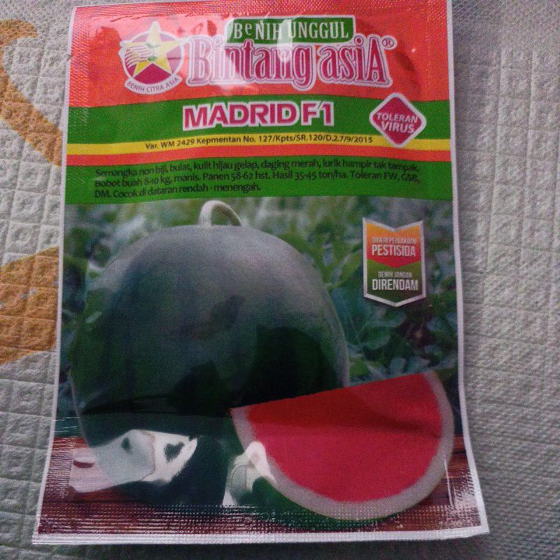 semangka non biji madrid f1 20 gr
