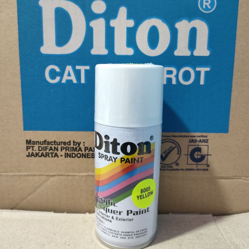 Pilok Cat Diton Stabilo Yellow 8005 White 840 Clear 8540 Paketan Kuning Stabilo 3 pcs 150cc Pilox Cat Semprot Diton Spray Paint