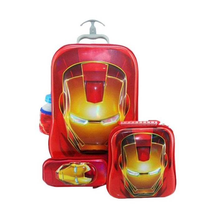 Tas Koper Tas Troli Koper Anak 16" Tas Travel Anak Koper Fiber Anak Frozen