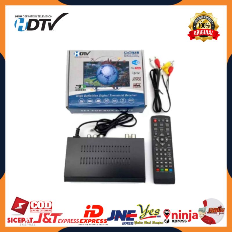 [COD] SET TOP BOX DVB T2 HDTV / STB HDTV DVB-T2 / PENERIMA SIARAN TELEVISI DIGITAL / BISA UNTUK KE TV TABUNG