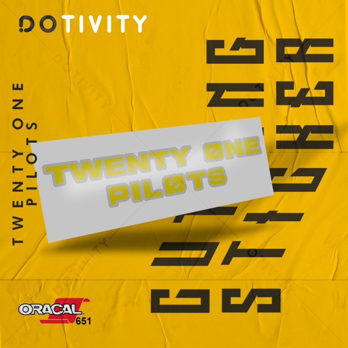 

Cutting Sticker TWENTY ONE PILOTS V3