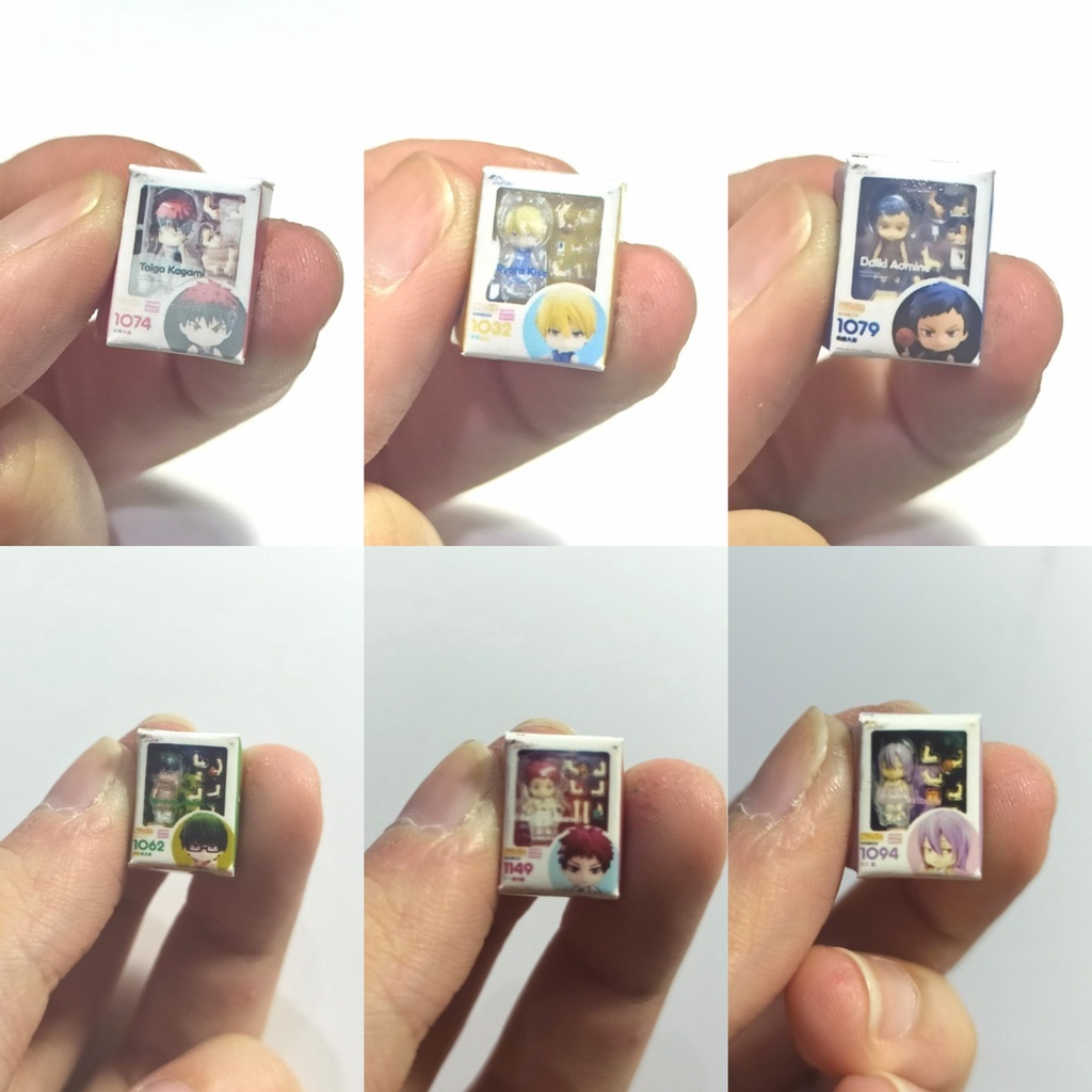 Miniatur Box Magnet Nendoroid 1/12 Kurobas Kuroko no Basuke