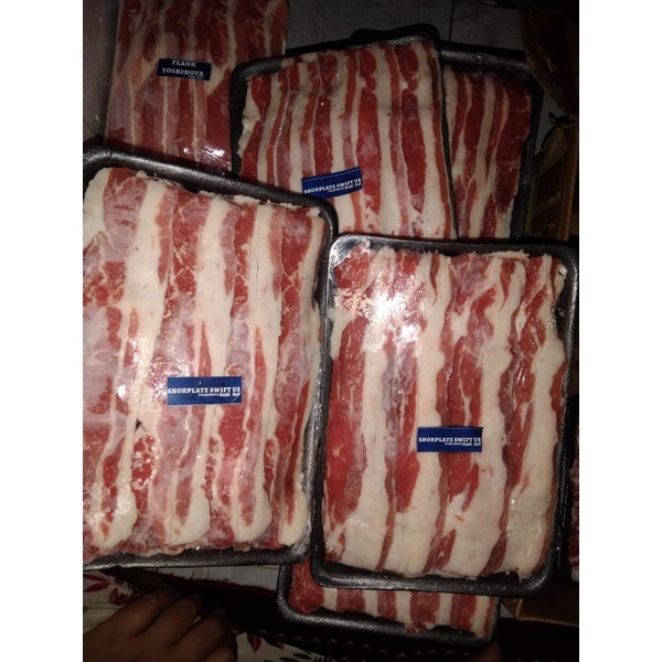 

Daging slice shorplate us 500gr