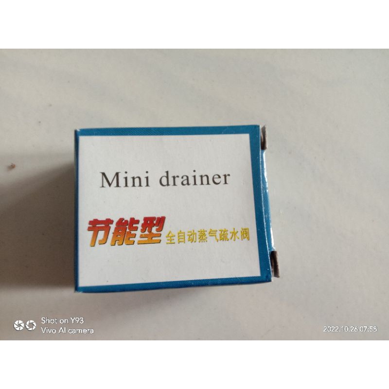 steam trap untuk setrika uap + 2 nepel