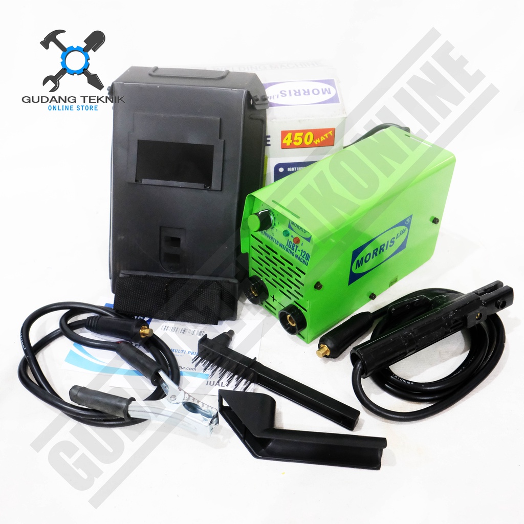 Mesin Las MULTIPRO 125A ST / Trafo Tarvo Las Inverter Multipro Solid 125 A - Mesin Las Listrik  Multipro 450Watt