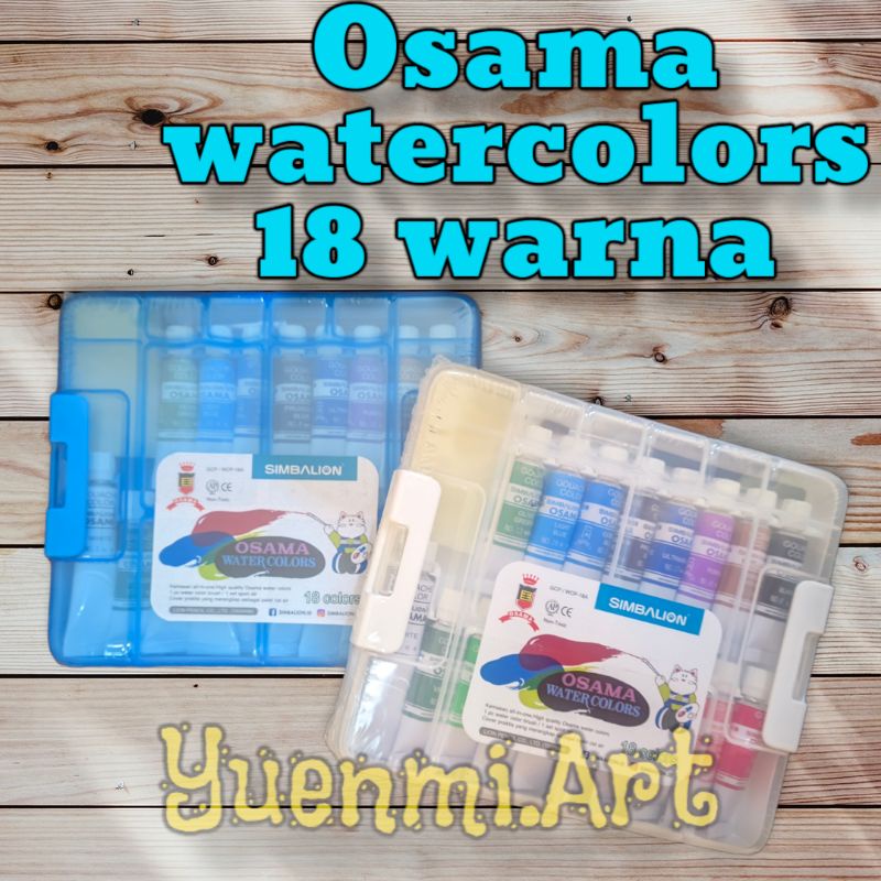 

WATERCOLORS OSAMA 18 WARNA