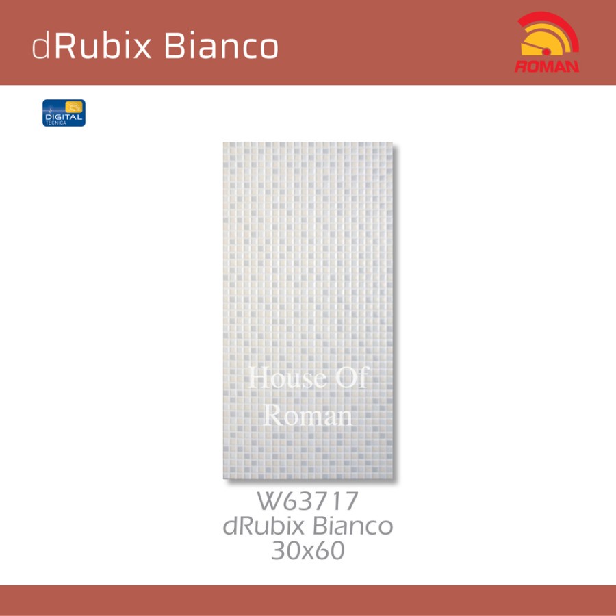 ROMAN KERAMIK dRubix Bianco 30X60 W63717 (ROMAN House of Roman)