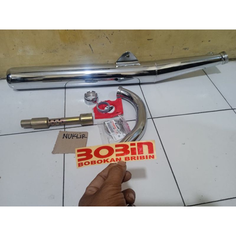 full set knalpot bobin altech boban RX king RX king new type nuklir