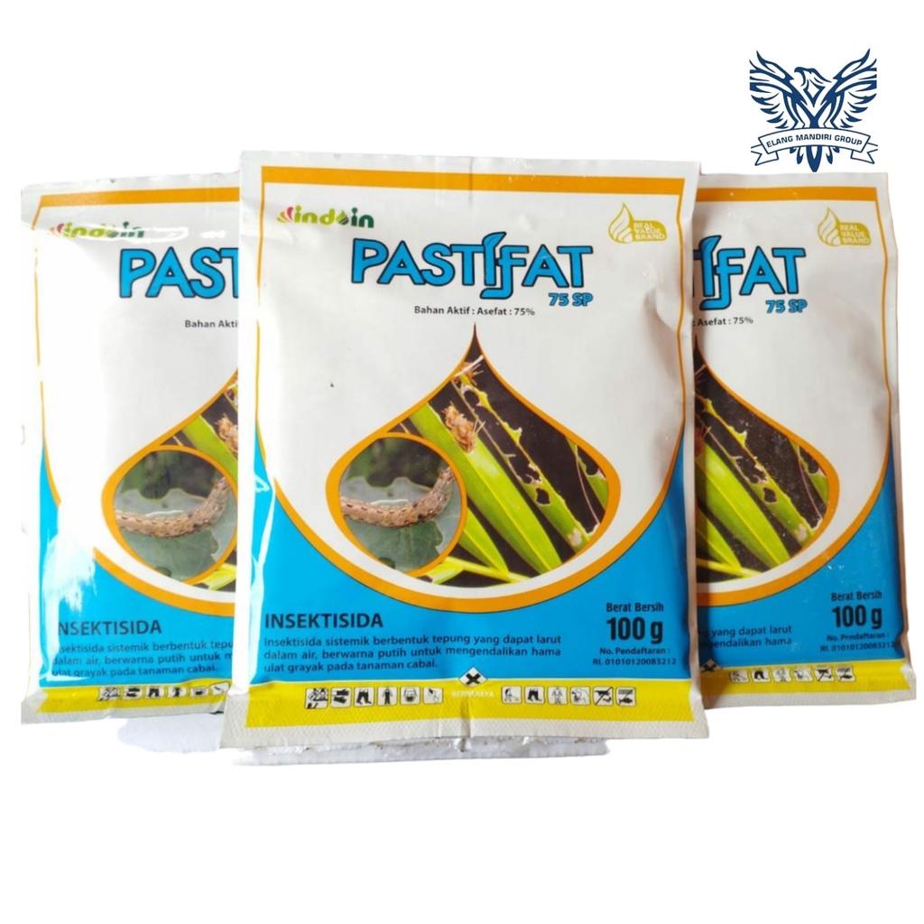 Insektisida Pastifat 75SP 100gr Bahan Aktif Asefat 75% Produksi Indoin Joker Sidasat Acedo Black Hawk