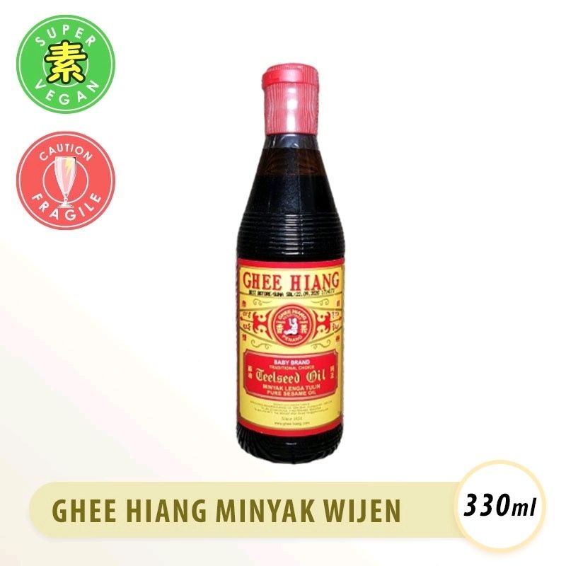

BABY BRAND GHEE HIANG Pure Sesame Oil Cap Anak 330ml Minyak Wijen