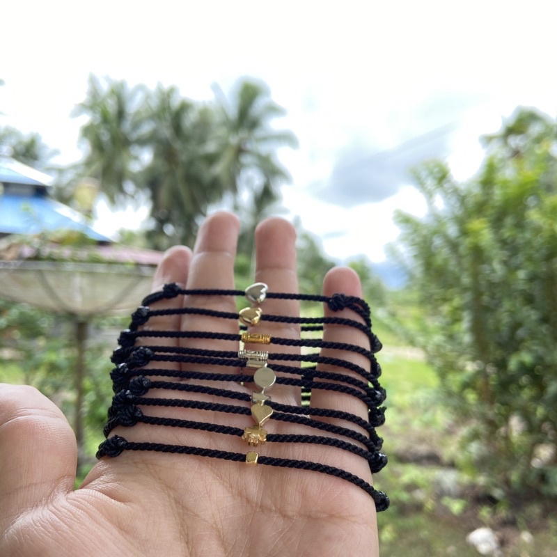 Gelang HITAM Motif kuaitas Premium