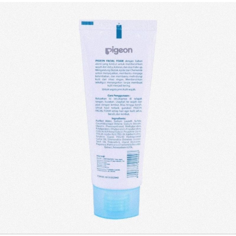 Pigeon Teens Facial Foam 40 Gr &amp; 100 Gr - Sabun Pencuci Muka