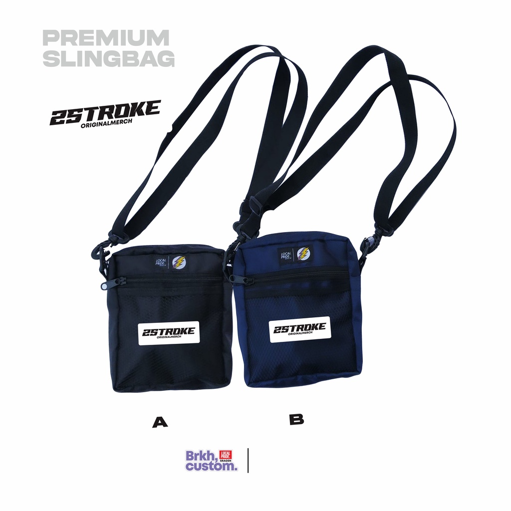 SLINGBAG 2 STROKE 001 SLINGBAG 2 TAK SLINGBAG DISTRO PREMIUM BRKHCUSTOM