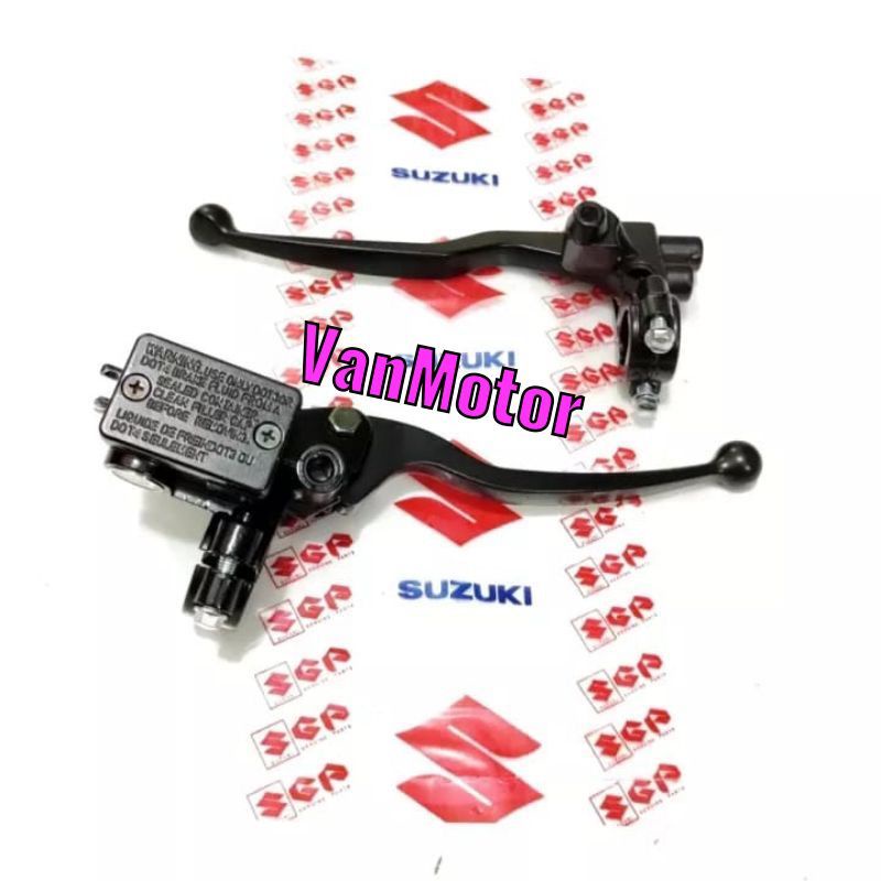 MASTER REM ATAS SET DUDUKAN HANDLE KOPLING SATRIA FU 150 SATRIA Fi SUZUKI