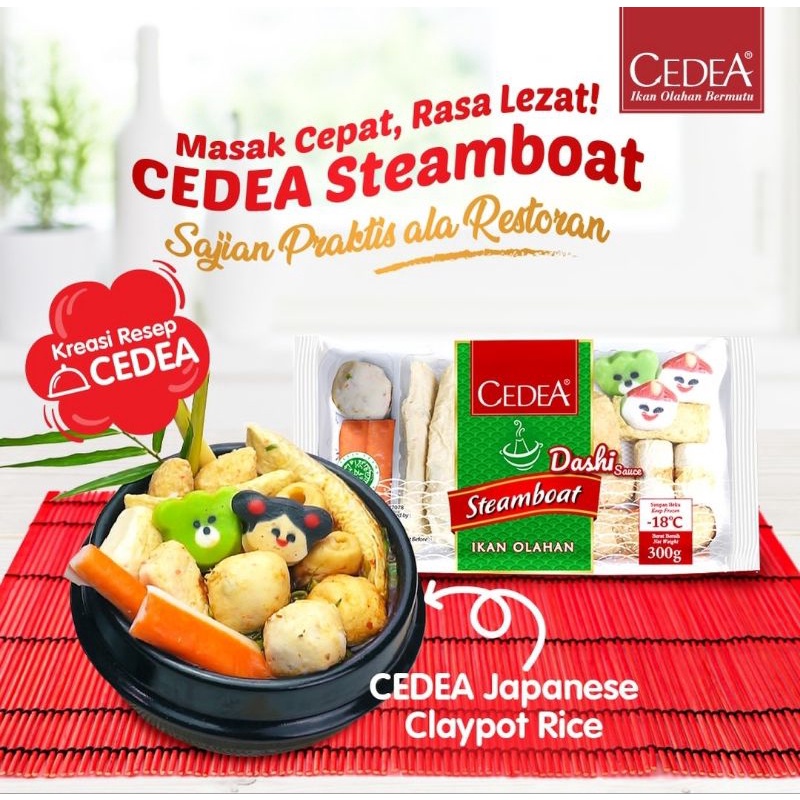 

Cedea Steamboat Set/shabu shabu set 300gr frozen food