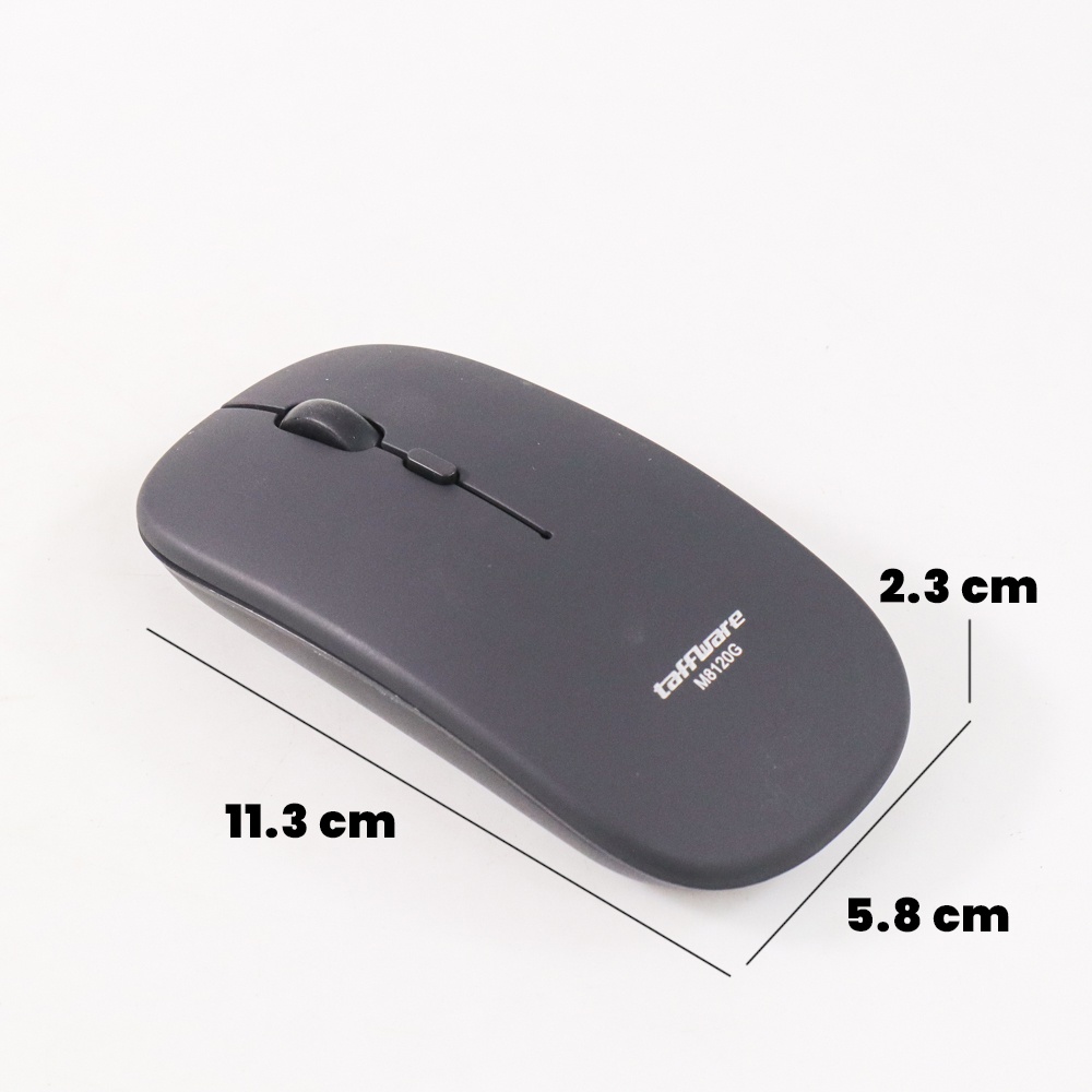 Mouse Bluetooth 5.2 Rechargeable - M8120G--Taffware