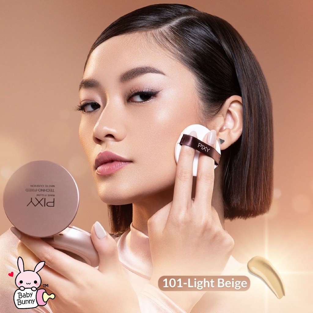 ❤ BELIA ❤  PIXY Dewy Cushion Fullsize / Refill ( pixy make it glow bb cushion ) | Techno-Fixed Matte Cushion Full size SPF 50+ &amp; PA+++