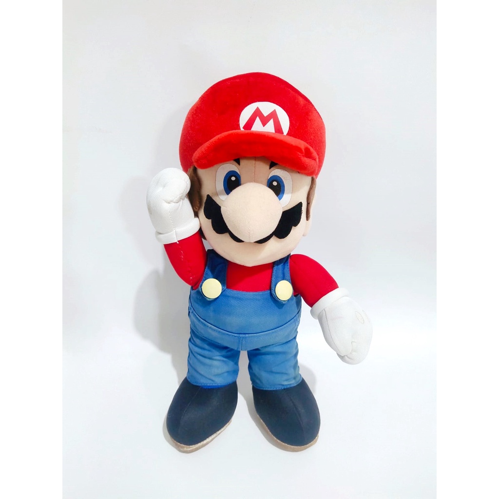 Boneka Mario Super Mario Deluxe DX Mario Banpresto Plush Original