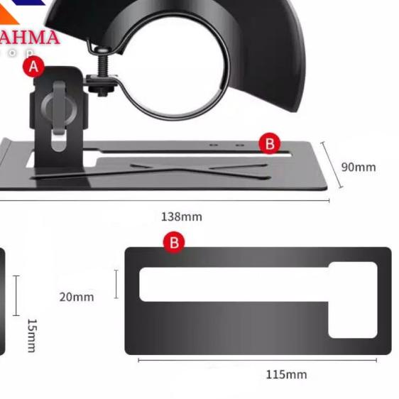 Holder Stand Gerinda Dudukan Gerinda Tangan Circular Saw Plus Cover