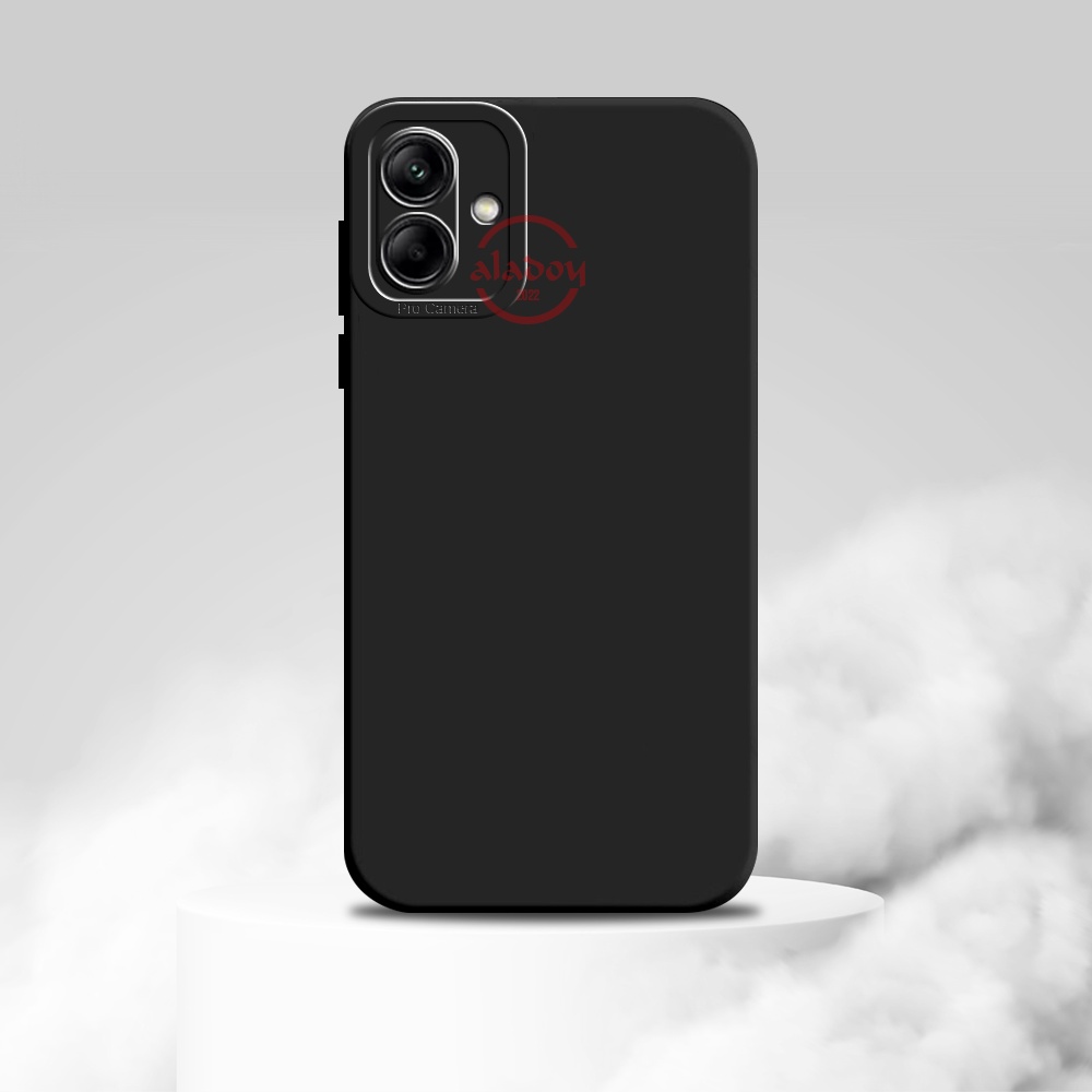 Soft Case Samsung A04 Case Liquid Silicone Pro Camera Premium Casing