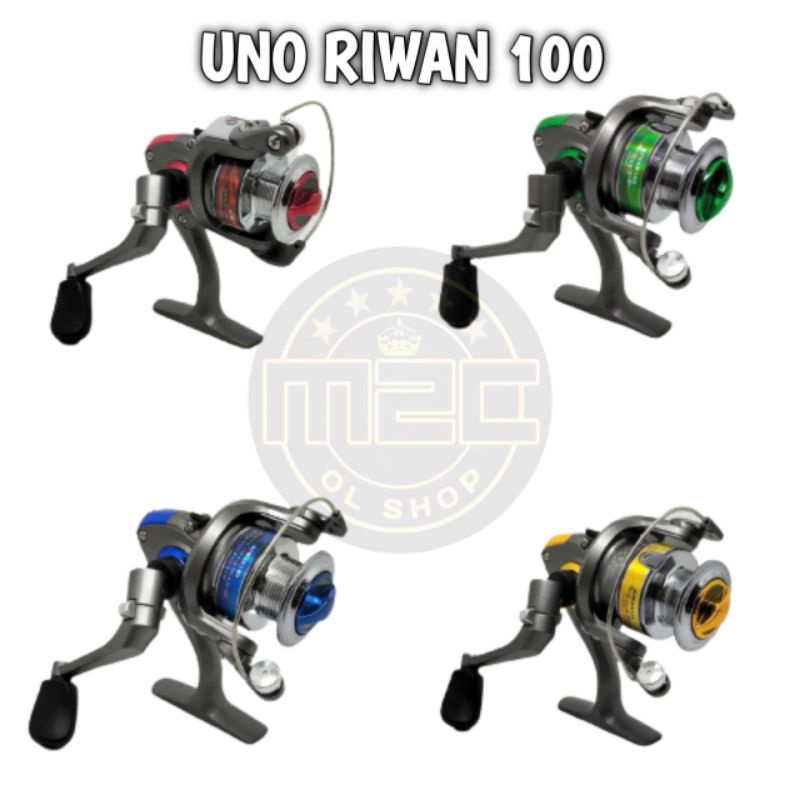 Reel Pancing Udang UNO RIWAN 100