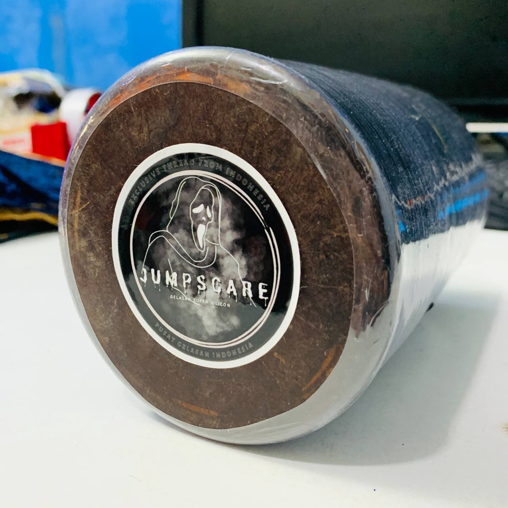 TERBATAS Garis mati 0,20 - 12000yard JUMPSCARE, garis tidak meregang, tekstur kasar