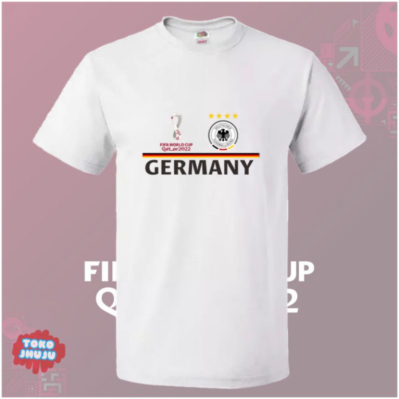 Baju Kaos Piala Dunia World Cup 2022 Teqm Germany