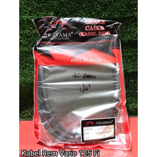Kabel Rem Tali Rem Vario 125 Fi Merek Takayama 43450-KZR-601