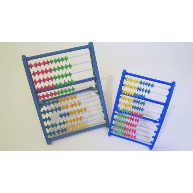 Mainan Anak sempoa untuk belajar berhitungWarna yg di kirim random ya mom tergantung atok yg tersedi