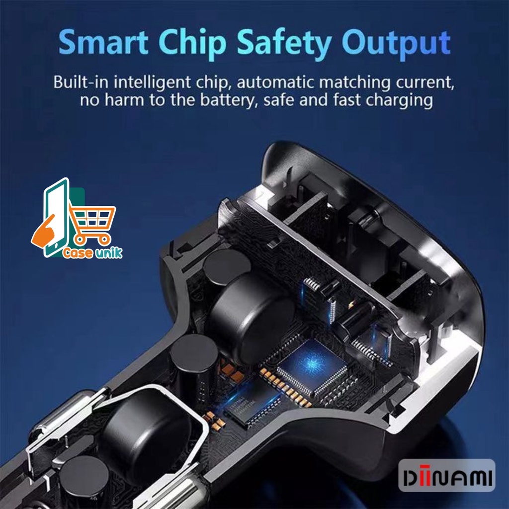 DIINAMI C18 Car Charger Mobil 45W super Fast Charging  Type C Saver Casan XiaoMi Samsung Vivo oppo  CS4999