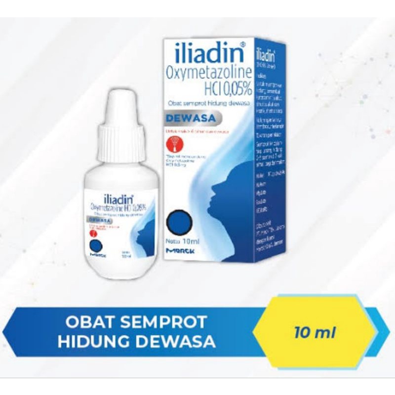 Jual ILIADIN DEWASA 0,05% Nasal Spray 10 ml | Shopee Indonesia