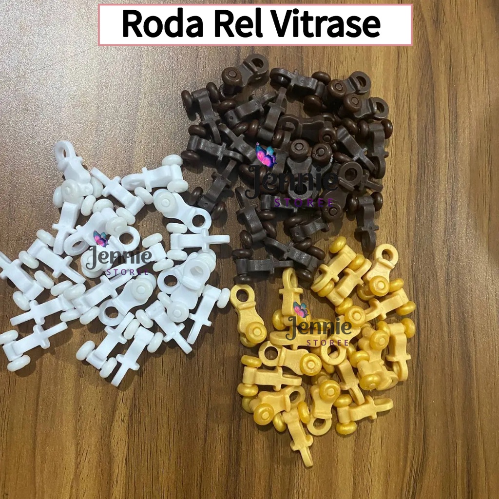( Jenniestoree ) Roda Rel Gorden Jendela / Roda Rel Vitrase