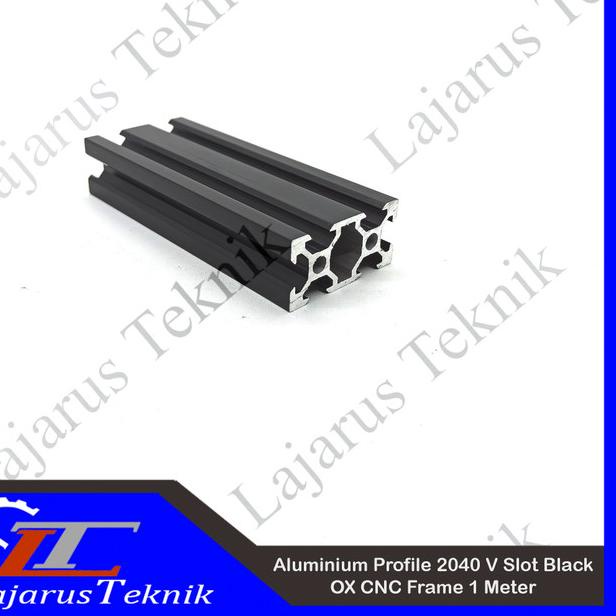 Aluminium Profile 2040 V Slot Black OX CNC Frame 1 Meter