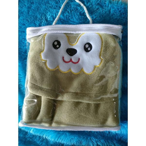 Selimut bayi topi boboko